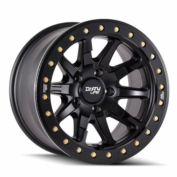 JANTE OC WHEELS 9304 DUAL TEK MATTE BLACK 9x17 5x127 ET-12 CB71.6