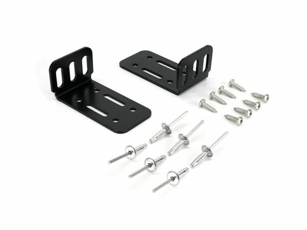 KIT MONTAGE PHARE SUR PLAQUE D'IMMATRICULATION - UNIVERSEL