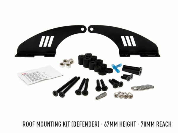 KIT MONTAGE TOIT LR DEFENDER - H 67mm / P 70mm  - RRR-28 / Linear 48