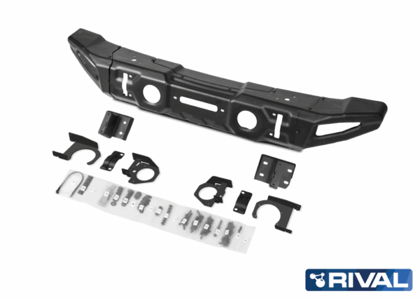 PARE-CHOCS AVANT RIVAL JEEP WRANGLER ACIER JK JL