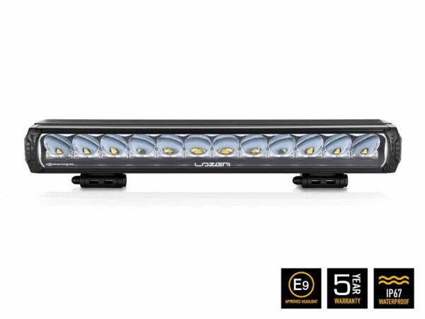 PHARE LED LAZER TRIPLE-R 12 (1250) Gen2 NOIR - Avec feux de position