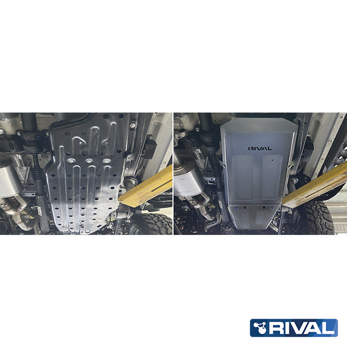 PLAQUE DE PROTECTION 4mm RIVAL RESERVOIR FORD RANGER RAPTOR 2022+ – Image 3