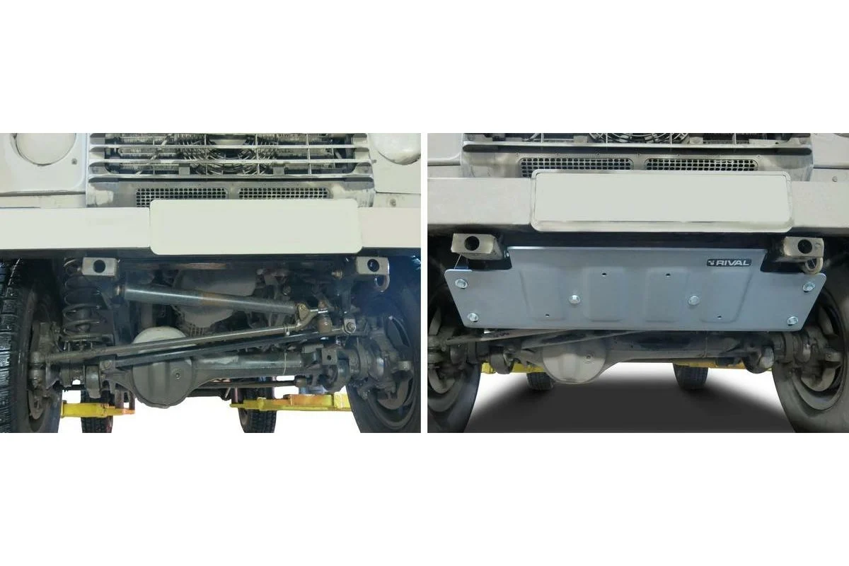 PLAQUE DE PROTECTION RIVAL BARRE DIRECTION DEFENDER 110 TD4 2007-201 – Image 3