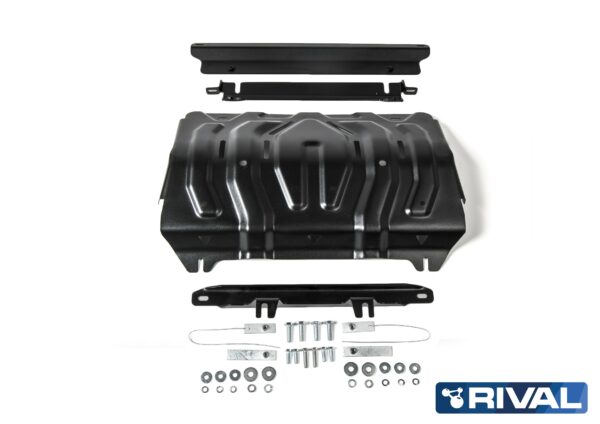 PLAQUE PROTECTION 3 mm RIVAL ACIER RADIATEUR FIAT FULLBACK 2016-