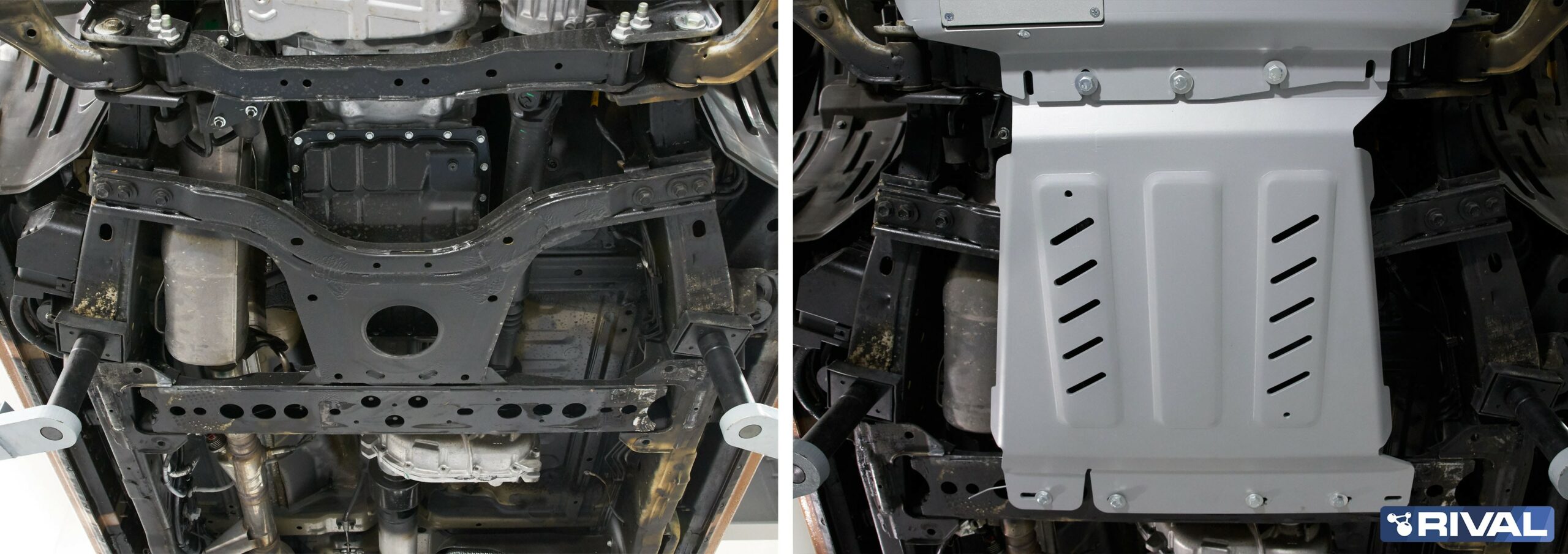 PLAQUE PROTECTION 4 mm RIVAL BOÎTE DE VITESSES NISSAN NAVARA 2015-20 – Image 2