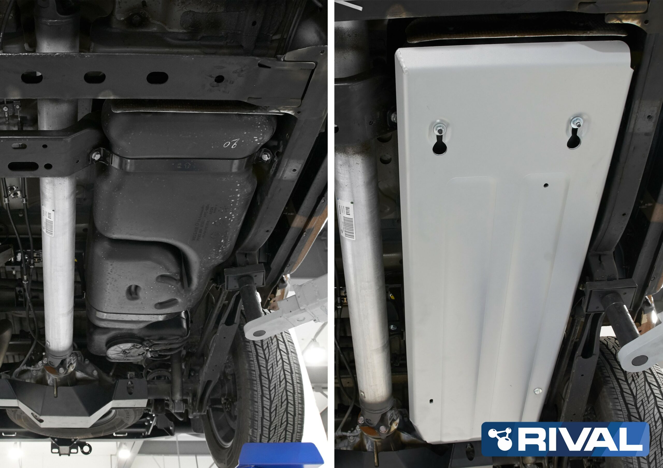 PLAQUE PROTECTION 4 mm RIVAL RESERVOIR NISSAN NAVARA 2015-09/2019 – Image 2