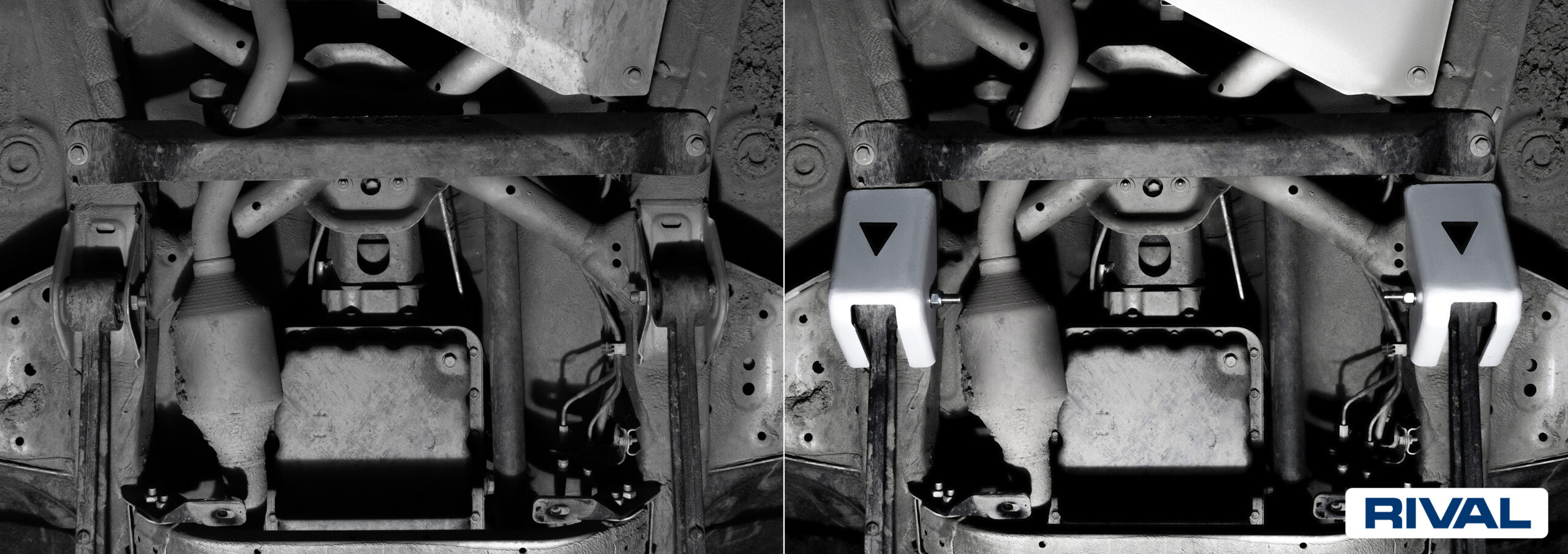 PLAQUE PROTECTION RIVAL TIRANT DE PONT SUZUKI JIMNY 2018- – Image 2