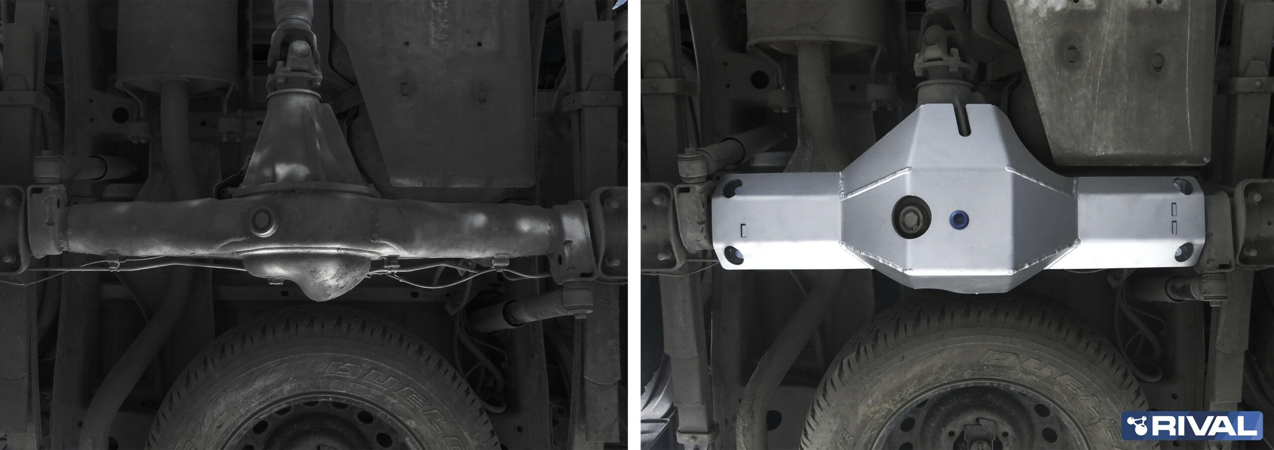 PLAQUE PROTECTON RIVAL DIFFERENTIEL TOYOTA HILUX REVO (bO22) – Image 2