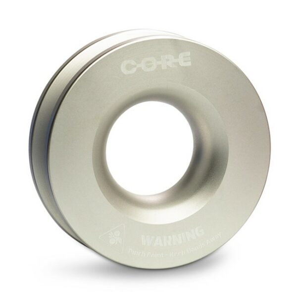 POULIE DE RENVOI CORDE SYNTHETIQUE 98mm (DONUT) - TITANE - 20.4 T