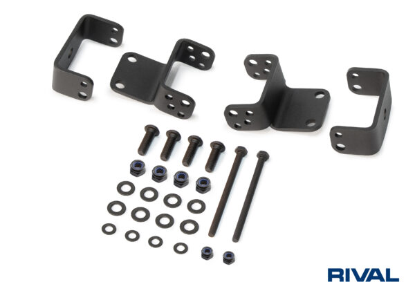 SUPPORTS MONTAGE PHARE DE TRAVAIL (2 pcs) POUR GALERIE MODULABLE RIVA