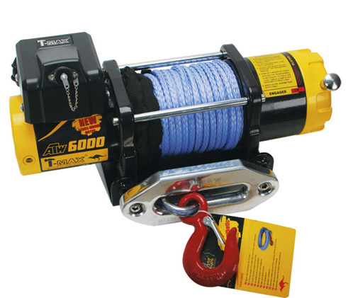 TREUIL T- MAX ATW 6000 (2720KG) 12V PRO SERIES (CORDE SYNTH.)
