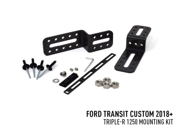 FORD TRANSIT CUSTOM 2018/22 KIT DE SUPPORT DE TRAVERSE DE PARE-CHOCS