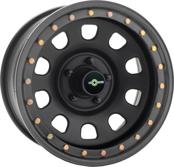 JANTE GOSS DAYTONA BLACK MAT 8X17 5x127 ET10 CB71.6