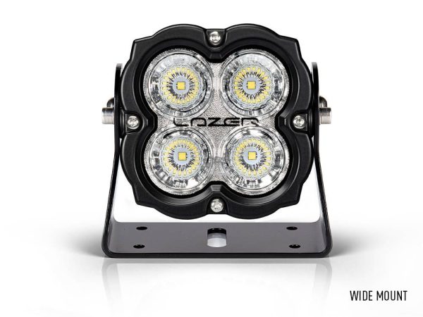 PHARE LED LAZER UTILITY-45 Gen2 NOIR - FIXATION WIDE - ADR Approved