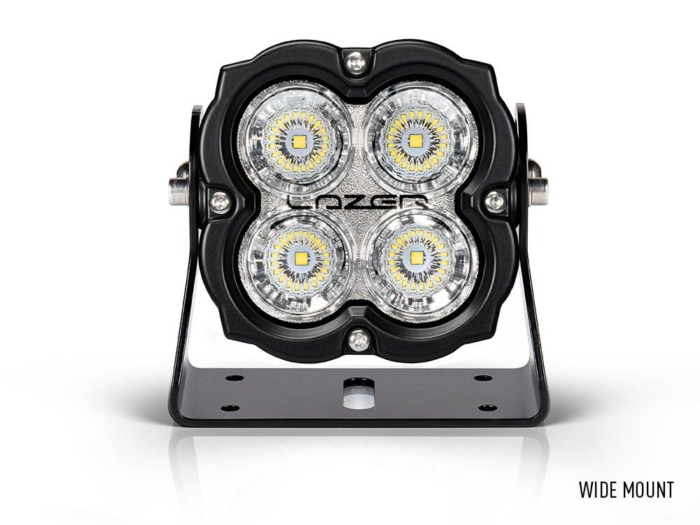 PHARE LED LAZER UTILITY-80 Gen2 NOIR - FIXATION WIDE - ADR Approved